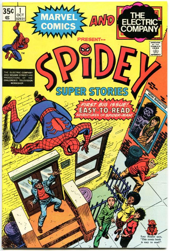 SPIDEY SUPER STORIES #1, VF+, Origin, Spider-man, 1974, more in store