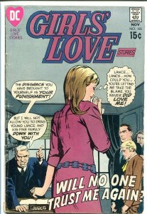 GIRLS' LOVE STORIES #155-DC ROMANCE-COURT/JUDGE COVER VG