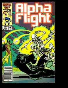 12 Marvel Comics Alpha Flight #1 28 29 33 34 35 52 53 + Pendragon #1 6 10 13 DS1