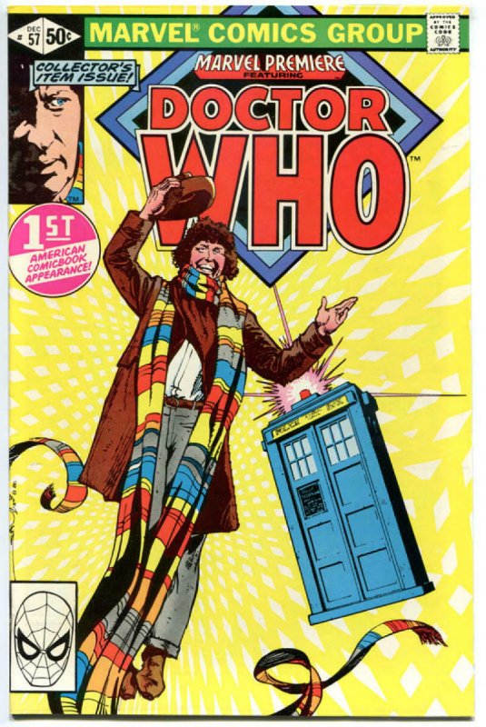 MARVEL PREMIERE - DOCTOR WHO #57, NM-, Tardis, 1980,Iron Legion,more DW in store