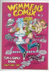 WIMMEN'S COMIX #3, VF+, Last Gasp, Underground, 1st, 1973, more indies in store