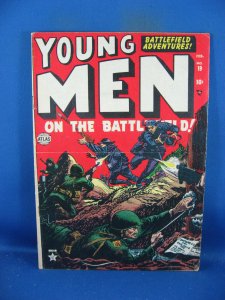 YOUNG MEN 19 VG F ATLAS WAR 1953