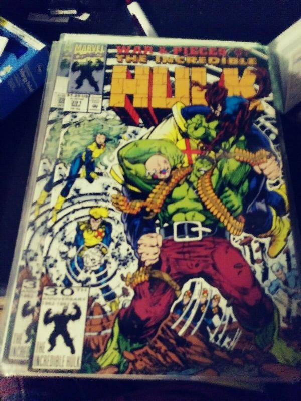 Incredible Hulk  # 391 mar 1992 MARVEL war and pieces  pt 2 x factor 