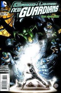 Green Lantern: New Guardians #34 VF/NM; DC | save on shipping - details inside