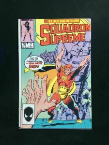 Squadron Supreme #7  MARVEL Comics 1986 VF+