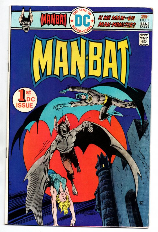 Man-Bat #1 & 2 Set - Man-Bat vs Batman - 1976 - VF