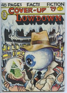 COVER-UP LOWDOWN #1 - 7.0, OW-W - 1st print - Digest-size comix - Flipbook