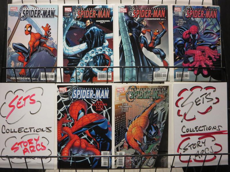 Peter Parker Spiderman(1999),Spectacular Spiderman(2003) Lot Of 42 F-VF/+