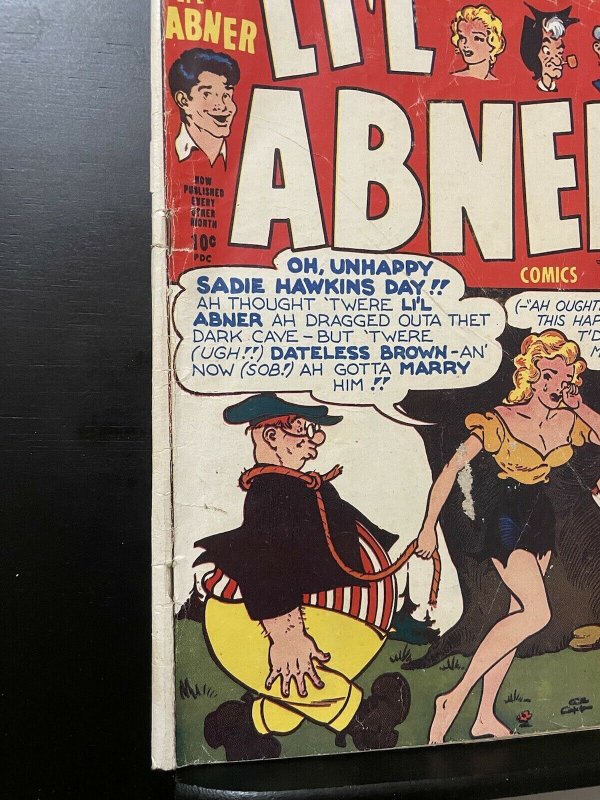 LI'L Abner Comics #65 (1948 Harvey Pub) Golden Age