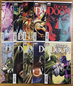 Doctor Doom  #1-10 RARE #3 2nd Print Full Set MCU Secret Wars 2 4 5 6 7 8 9 2020