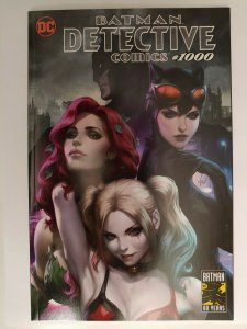 DETECTIVE 1000 Artgerm NM+ BATMAN CATWOMAN JOKER HARLEY IVY 1st Arkham Knight!