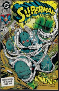 Superman: Man of Steel #18 (DC, 1992) NM - KEY 1st Doomsday