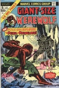 GIANT SIZE WEREWOLF (1974) #2 VERSUS FRANKENSTEIN (VERY GOOD)