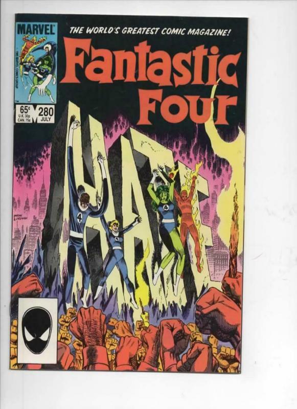 FANTASTIC FOUR #280 VF/NM She Hulk Byrne 1961 1985 Marvel, more FF in store