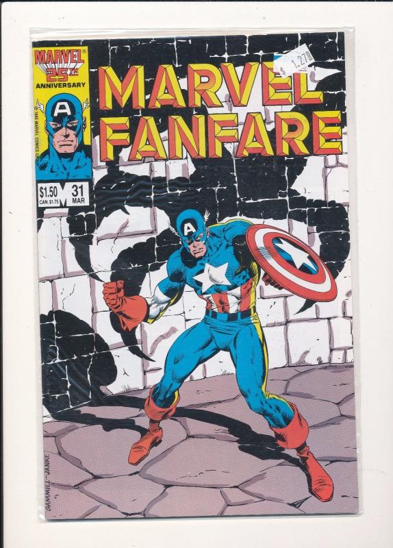 Marvel Comics SET of 6 #26-#31 MARVEL FANFARE FINE/VERY FINE (SIC305)