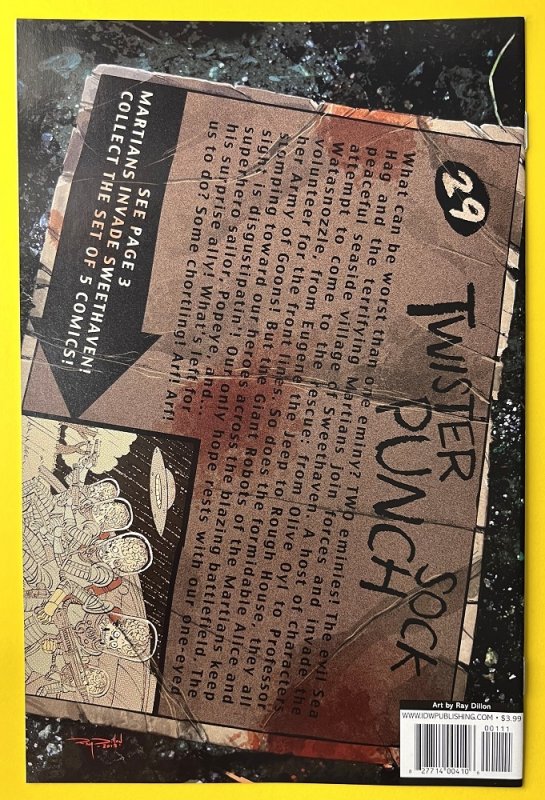 Mars Attacks Popeye THE SAILOR MAN ONE-SHOT (2013)