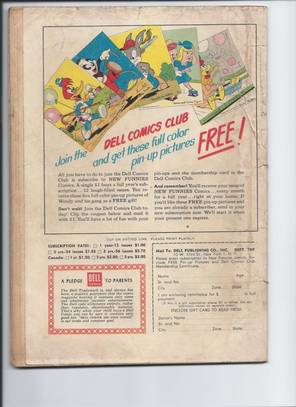 New Funnies #221 - Golden Age - (VG) July, 1955