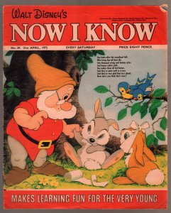 Walt Disney's Now I Know #29 1973-U.K-Doc The Dwarf-G
