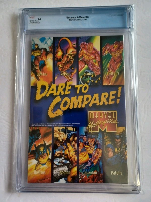 Uncanny X-Men #327 - Magneto - 1995 - CGC 9.6