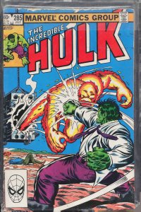 The Incredible Hulk #285 (1983) Hulk