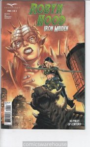 ROBYN HOOD IRON MAIDEN ONE SHOT (2020 ZENESCOPE) #2 NM X05897