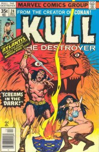 Kull the Destroyer #24 VG; Marvel | low grade comic - save on shipping - details 