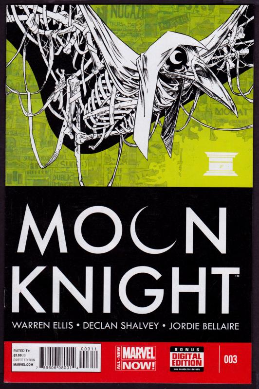 Moon Knight #3 (2014 Series)   9.4 NM 