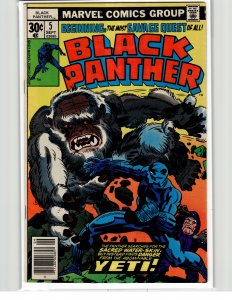 Black Panther #5 (1977) Black Panther