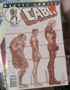 Cable # 96  2001   Marvel disney  NATHAN SUMMERS  old man cole