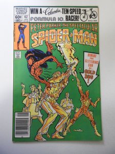 The Spectacular Spider-Man #62 (1982) VF Condition