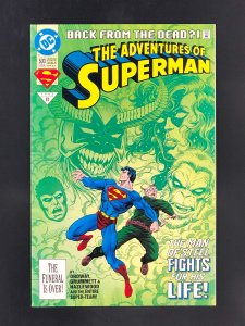 Adventures of Superman #500 (1993) 1st App of John Henry, Later Becomes Steel