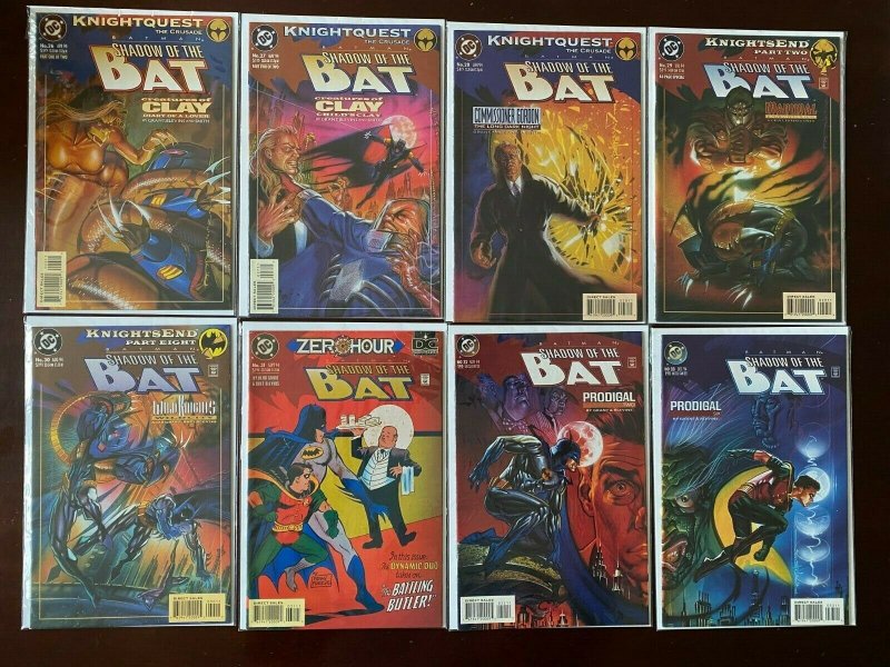 Batman Shadow of the Bat lot from 0-49 missing 4 8.0 VF 1992-96