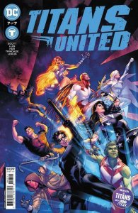 Titans United #7 2022 Jamal Campell Cover A DC Comics EB150