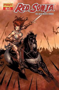 Red Sonja (Dynamite) #15A VF/NM ; Dynamite | Steve McNiven
