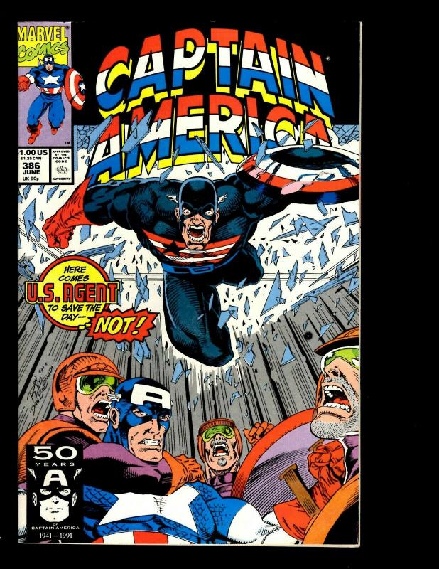 12 Cap America Comics # 373 374 375 376 377 378 379 380 386 392 399 403 EK13