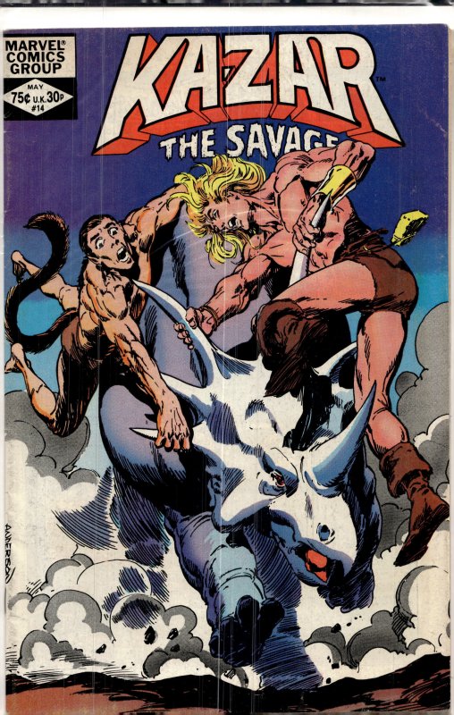 Ka-Zar the Savage #14 (1982) Ka-Zar