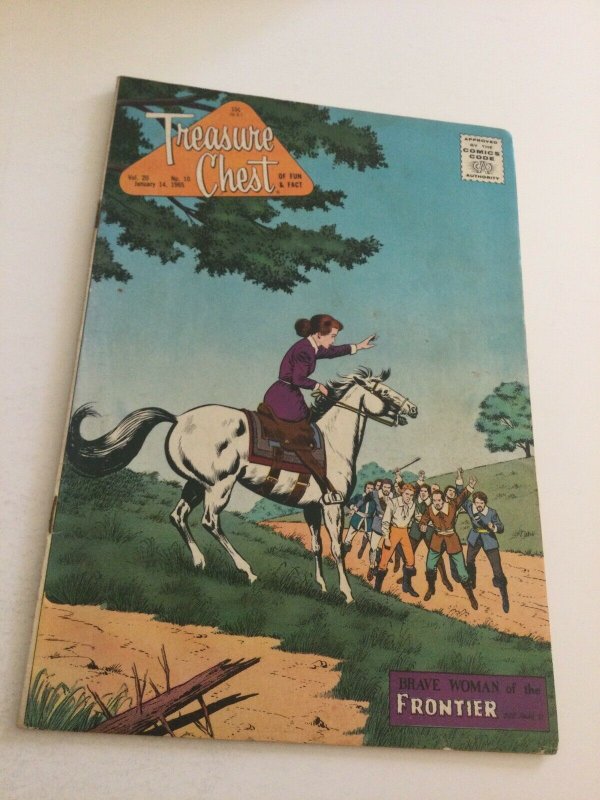 Treasure Chest Vol 20 No 10 Fn Fine 6.0 Pflaum 