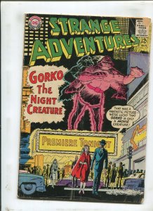 STRANGE ADVENTURES #167 - GORKO THE NIGHT CREATURE! - (2.0) 1964