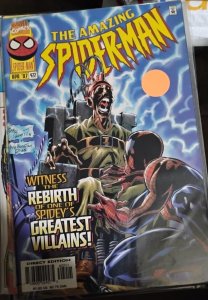 Amazing Spider-Man  # 422  1997  MARVEL dieney rebirth of electro