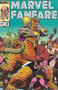 Marvel Fanfare #20 VF/NM ; Marvel | the Thing Jim Starlin