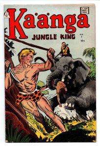 Kaanga Jungle King #1 - I W Enterprises - 1962 - FN+ 