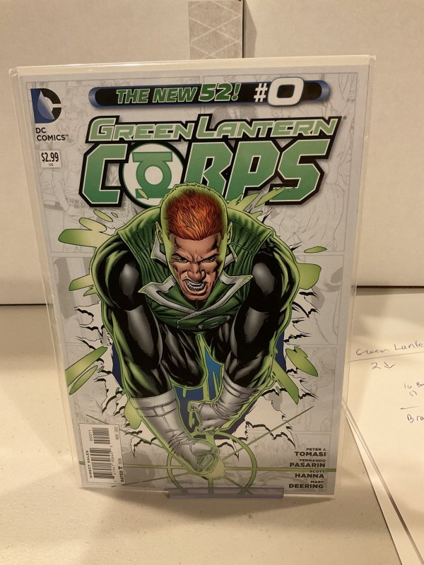 Green Lantern Corps #0  9.0 (our highest grade)  New 52!  2012