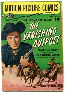 Motion Picture Comics #111 1952- The Vanishing Outpost- Western Lash LaRue VG+