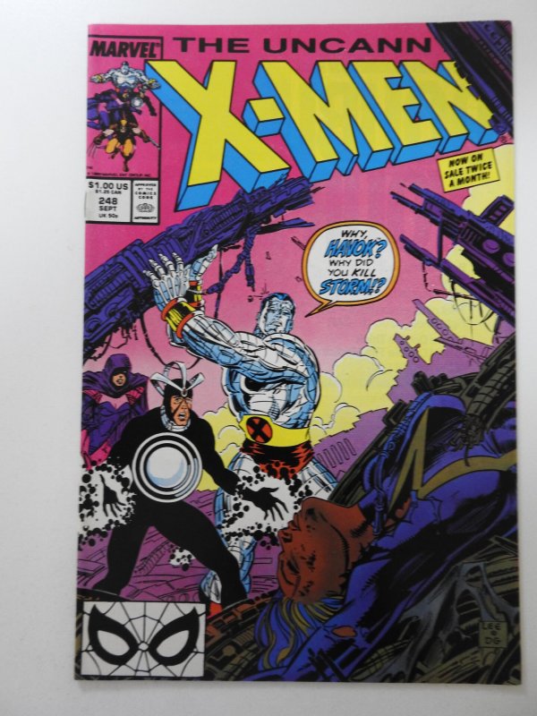 The Uncanny X-Men #248 (1989) 1st Jim Lee on Title! Sharp NM- Condition!