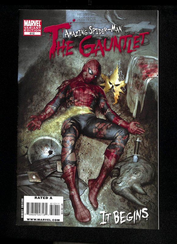 Amazing Spider-Man #612 The Gauntlet Variant