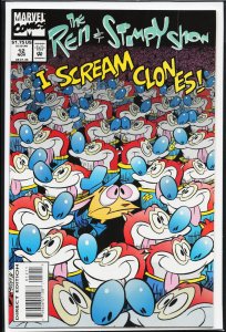 The Ren & Stimpy Show #12 (1993) Commander Höek & Cadet Stimpy