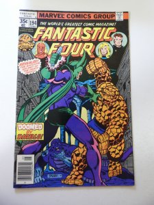 Fantastic Four #194 (1978) FN Condition stain & indentations on fc