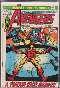 The Avengers #106 (1972) The Avengers