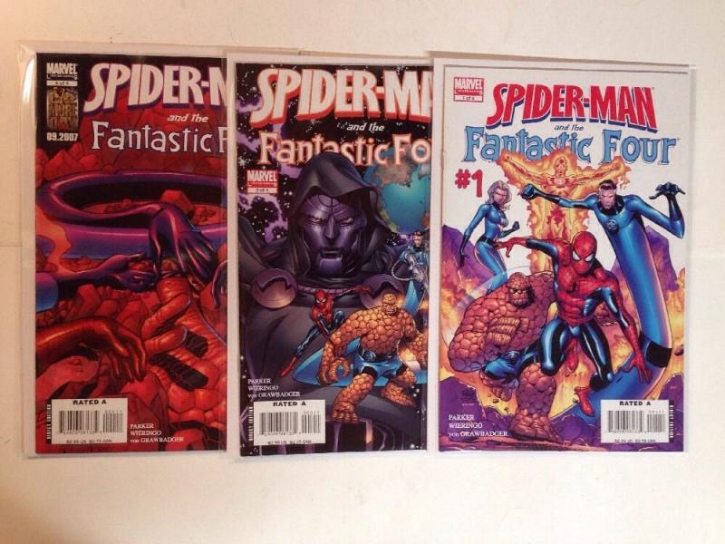 Spider-man Fantastic Four 1 3 4 Near Mint Lot Set Run