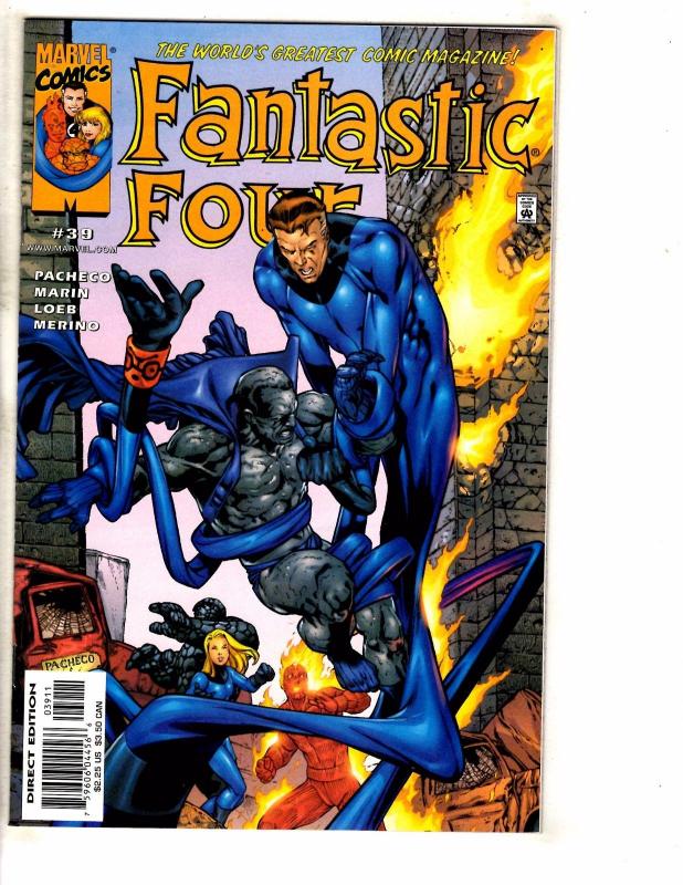 Lot Of 10 Fantastic Four Marvel Comics # 38 39 40 41 42 43 44 45 46 47 Doom TW53